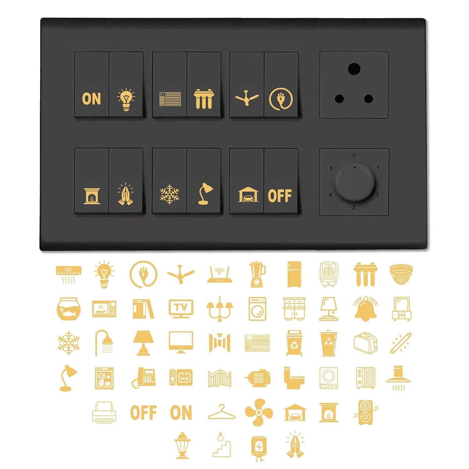 3D Premium Switch Stickers (149 Stickers)