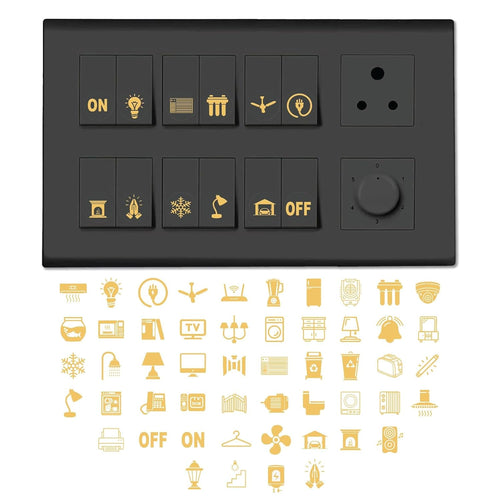 3D Premium Switch Stickers (149 Stickers)