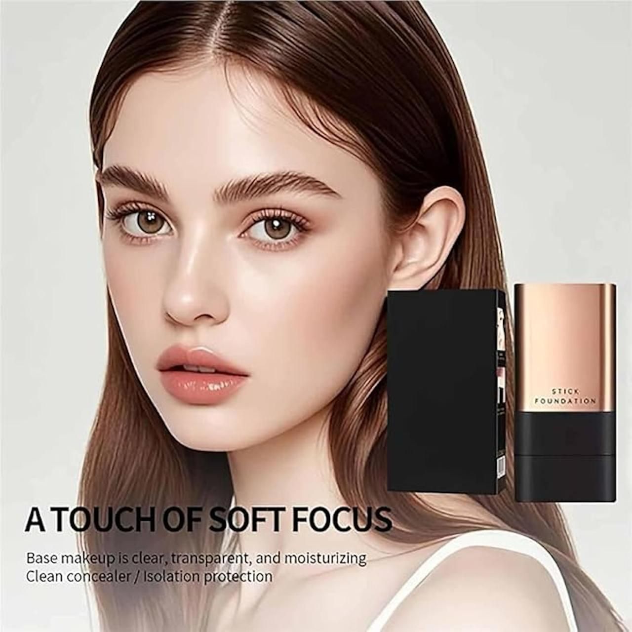 Double Head Foundatio🎁2025 Hot Sale💕 Hwaryeohan 화려한 - Korean 2 in 1 Glass Skin Foundation Stick (Imported Skincare)n Make Up Stick